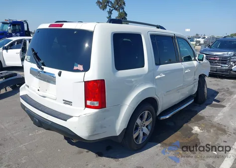2013 Honda Pilot Touring из США, поврежденный, VIN 5FNYF4H90DB080130